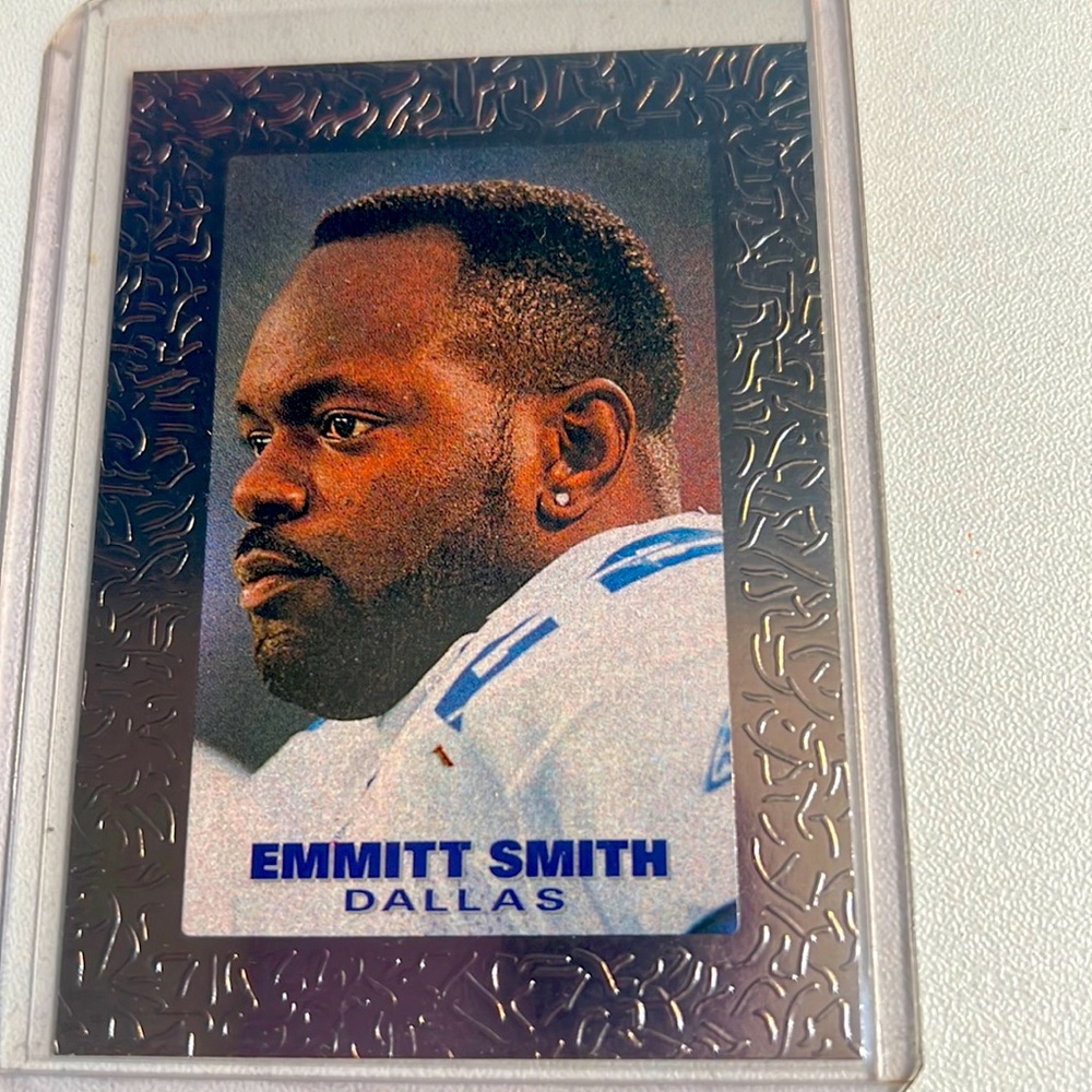 Emmitt Smith Dallas Card